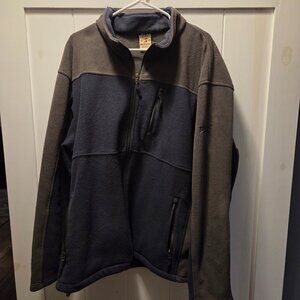 RedHead two-toned full-zip Fleece Jacket